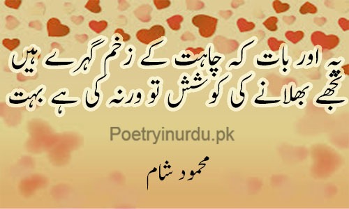 2 Line Sad Poetry Urdu
