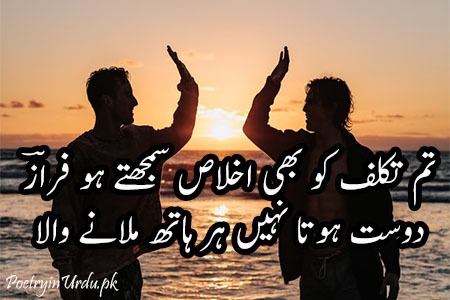 friendship poems urdu