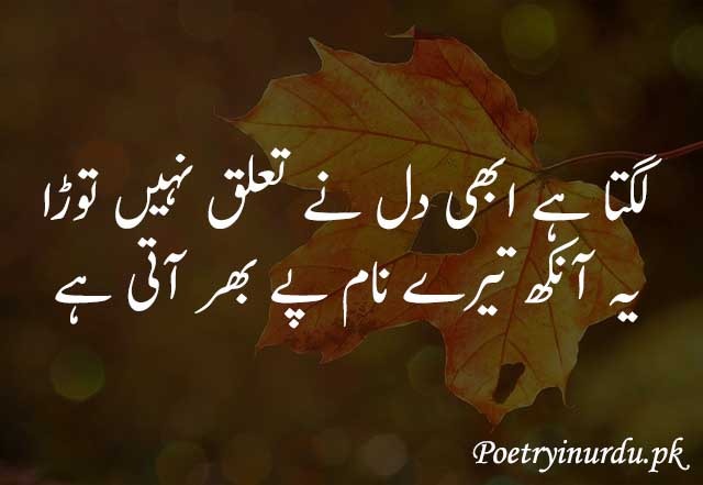 Best heart touching poetry in urdu