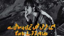 badmashi poetry urdu sms