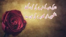 Flowers poetry in urdu