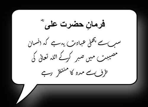 Hazrat Ali Sad Quotes