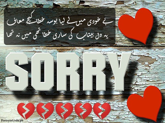 Sorry poetry for lover